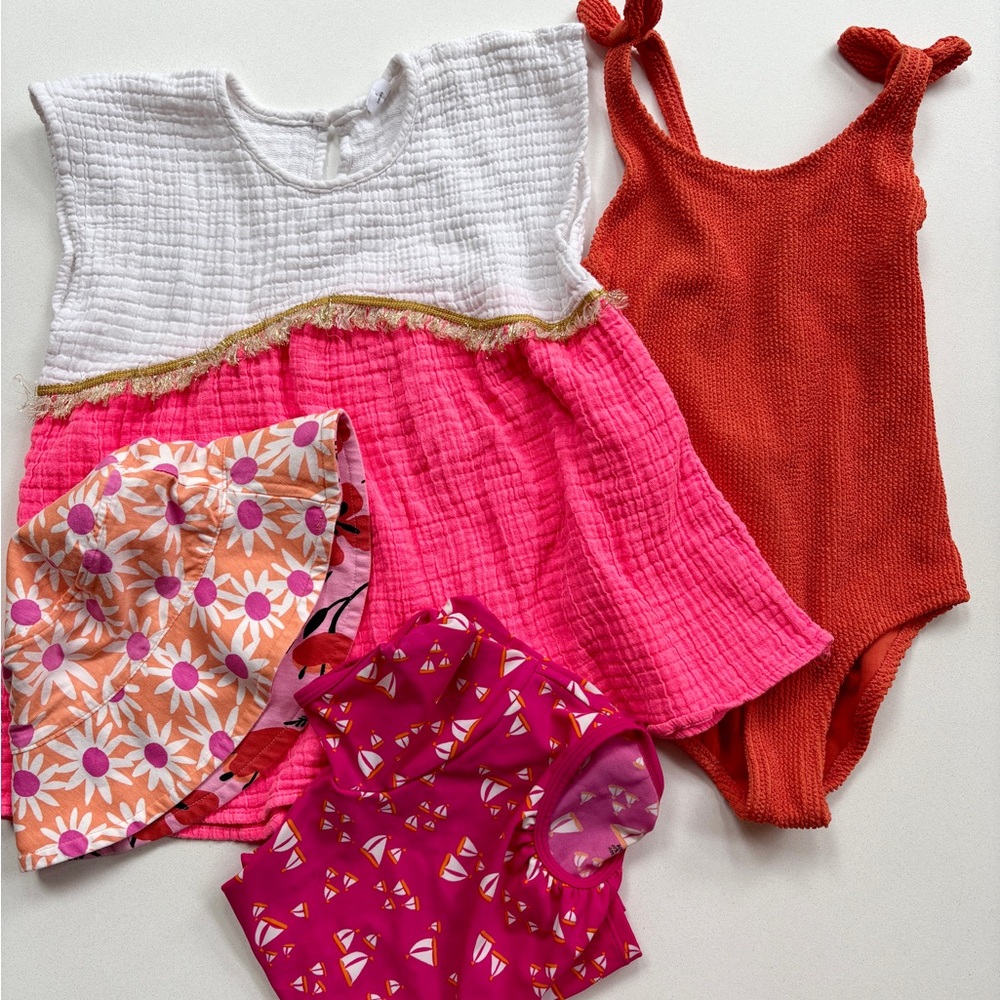 Colorful Kids' Summer Outfit Set